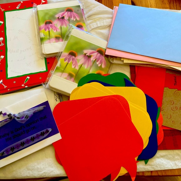 1/2off4 •Stationary/ card making bundle
